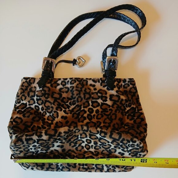 Brighton Handbags - Brighton Animal Print Handbag GUC
